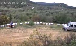 Manisa'da kovanları çalan hırsızı taktığı güvenlik kamerasıyla yakalattı