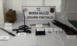 Manisa'da izinsiz kazıya operasyon