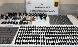 Manisa'da silah kaçakçılarına darbe