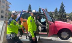 Kula’da emniyet kemerinin önemi anlatıldı