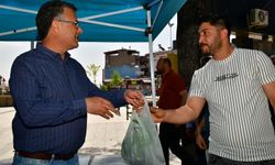 Alaşehir Belediyesi çiftçilere yerli tohumdan üretilen 70 bin sebze fidesi dağıttı