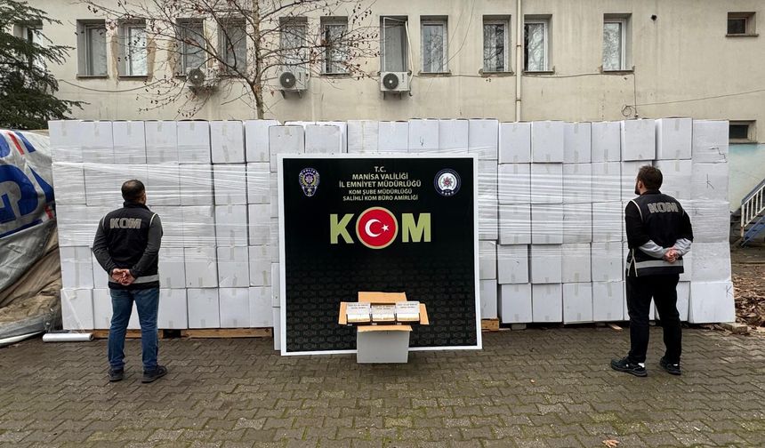 Manisa’da kaçakçılığa geçit yok