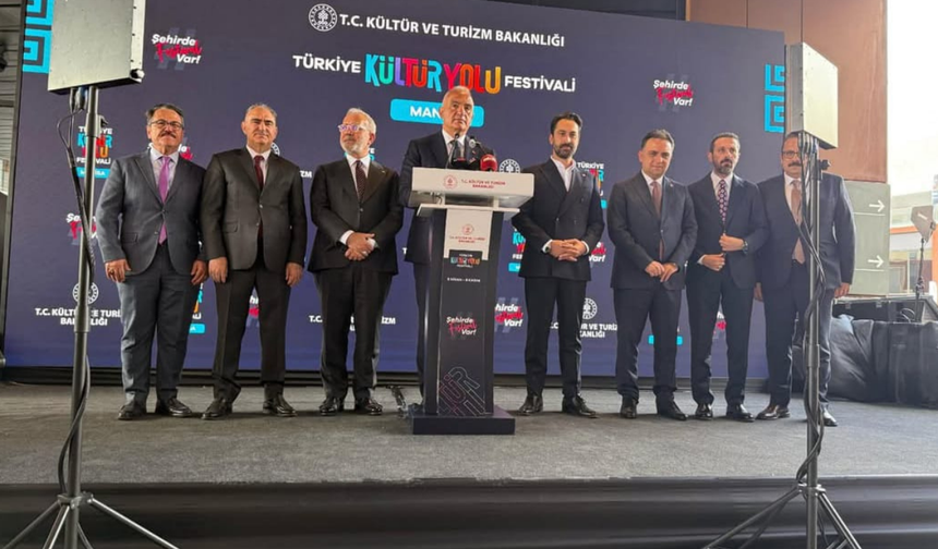 Manisa, Türkiye Kültür Yolu Festivali'ne ev sahipliği yaptı